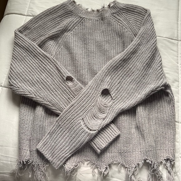 GREY SWEATER - Picture 2 of 3